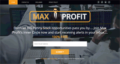 Desktop Screenshot of maxprofit.com